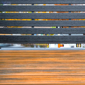 Panneau de terrasse <span class=keywords><strong>en</strong></span> WPC résistant à la chaleur et à l'eau, zones de barbecue, barrière thermique, pas de déformation, moderne, antidérapant, extérieur - Product Image 2