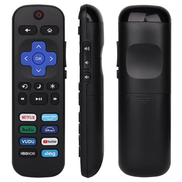 RCU Remote Controller Universal TV Remote for All Roku TV Smart Series with NETFLIX  and More Functions