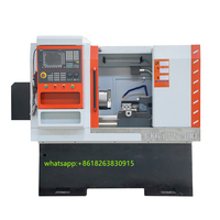 Haute précision et petite machine de tour CNC à lit plat de type Gang pour la machine de tournage CK6432