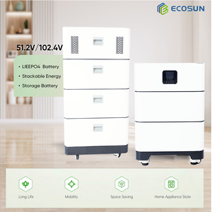 ECOSUN Batterie Impilabili LiFePO4 a Basso Rumore da 5.12kWh per Uffici/Negozi/<span class=keywords><strong>Scuole</strong></span>, Opzioni da 10kWh/40kWh, Uscita 5-10kW - Product Image 4