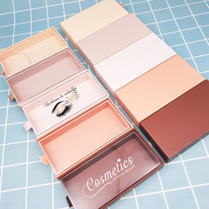 Étuis à cils nus boîte d'emballage de cils privée avec logo imprimé, boîte à cils de marque privée boîtes à cils de luxe - Product Image 2