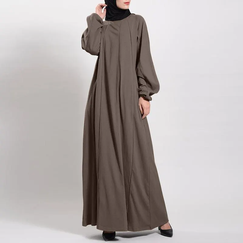 Oversized islamic Dubai Muslim Dress Long Eid New Design Customized Women Dubai Abaya