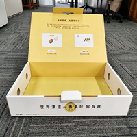 Boîtes en carton rigide imprimées en couleur personnalisées, durables pour les cadeaux de vacances et l'emballage de produits
