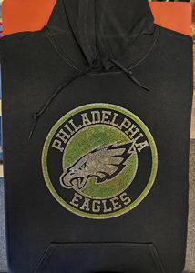 Felpa con Cappuccio Personalizzata di Alta Qualità 450 gsm Produttori di Marchi Propri Basso MOQ Caldo Pile Felpa Personalizzata con Strass per Uomo - Product Image 3