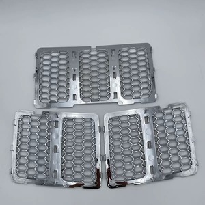 Rejilla Protectora para Parachoques, Decorativa, para Luces Traseras y Antiniebla, para JEEP Grand Cherokee 2014-2016, Exterior - Product Image 5