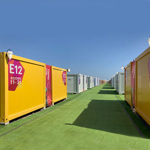 Casa Contenedor Personalizada de Alta Calidad PTH, Estilo Aldea de Aficionados de Qatar, Casa Prefabricada Modular Portátil de 20 pies y 40 pies - Product Image 1
