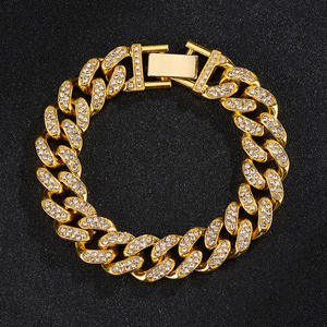 Супер крутой мужской браслет в стиле хип-хоп модные роскошные браслеты змеиная цепочка Ювелирные изделия с пряжкой Laipute B008 - Product Image 2