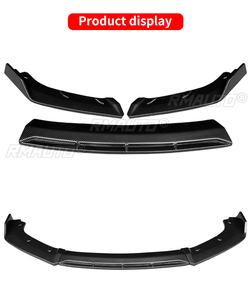 3Pcs/<b>Set</b> Car Front Bumper <b>Lip</b> Splitter Spoiler Diffuser Bumper Guard Body Kit for Toyota Mark X Reiz 2010-2019 Car Accessories - Product Image 4