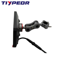 Écran CarPlay pour moto TIYPEOR, 6,1 pouces, Android Auto, CarLife, 8 cœurs, 4G LTE, 4 Go, 64 Go, GPS, caméra 1080P, TPMS pour Yamaha BMW