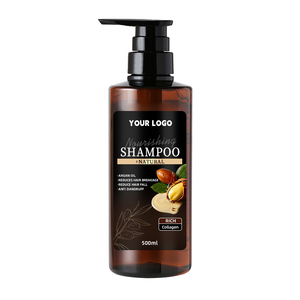 Ensemble Shampoing et Après-Shampoing 2-en-1 à l'Huile d'Argan et Kératine de Noix Marocaine, Sans Sulfate, Hydratant, Lissant et Anti-Frisottis pour Cheveux Bouclés - Product Image 6