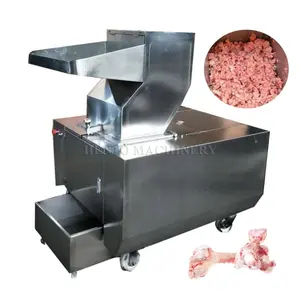 Stainless Steel 304 Bone Meat Cutter / Industrial Animal Bone Grinder / Bone Milling Machine