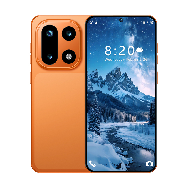 Wholesale OP15 5G Mobile Phone 16GB RAM 1TB ROM 108MP+72MP 7.3" HD+ Screen 8000mAh Battery Best Price OEM