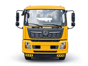 Camion de dépannage Dongfeng 10 tonnes, une remorque pour deux véhicules, plateau de 8,3 m équipé d'un bras de dépannage hydraulique arrière de 10T pour le remorquage des véhicules dépannés - Product Image 1