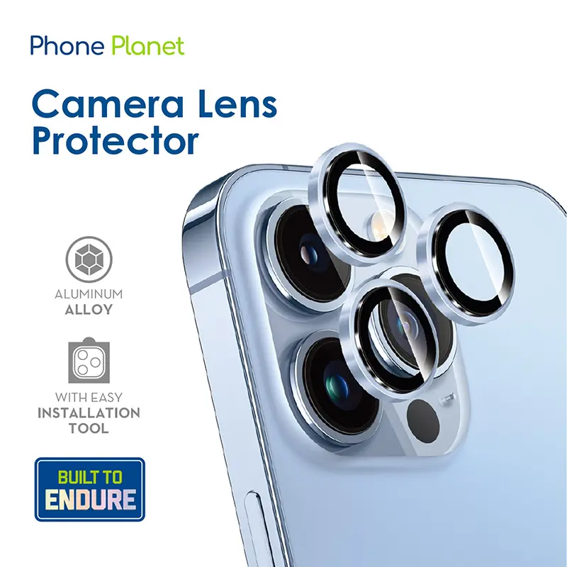 Per iphone 12 12mini 12pro 12promax 13mini 13 pro 13promax 3D 9H stampa obiettivo della fotocamera protezione dello schermo in vetro temperato