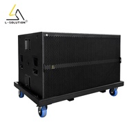 Subwoofer Activo Doble de 21 Pulgadas y 3600W 9007 con Amplificador Digital Integrado, Altavoz de Bajos Profesional para Sistemas de Line Array