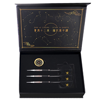E MYTH Leo Series Cool 90% Tungsten Soft  Darts Professional Competition Darts Set