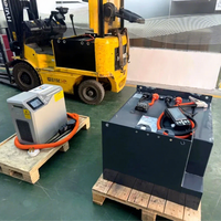 Batterie lithium LiFePO4 80V 600Ah pour chariot élévateur 3,5T 5T, chariot élévateur électrique robuste pour manutention de conteneurs portuaires, garantie 2 ans, BMS OEM