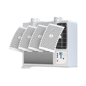 2024 facile à installer ABS maison fenêtre climatisation plaque de guidage <span class=keywords><strong>sortie</strong></span> Anti-Direct soufflant pare-brise pour pièces de conditionneur - Product Image 1