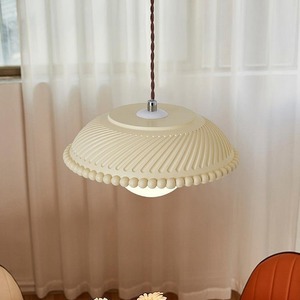 โคมไฟเพดานสไตล์มินิมอลแบบฝรั่งเศส สไตล์นอร์ดิกสีครีม สำหรับบาร์/โต๊ะอาหาร ห้องนอน/ห้องทำงาน ห้องรับประทานอาหาร - Product Image 3