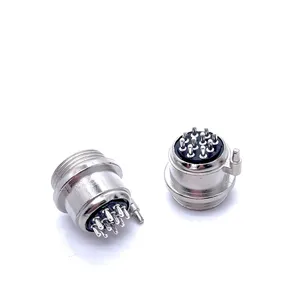 Soulin M16 Metalen Draad Connector Gx16 10pin Luchtvaart Connector Pluggen Met Lokalisatie Palen