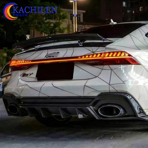 Diffusore Posteriore in Fibra di Carbonio <span class=keywords><strong>RS6</strong></span> RS7 C8 per <span class=keywords><strong>AUDI</strong></span> <span class=keywords><strong>RS6</strong></span> RS7 C8 2019-2023 - Product Image 5