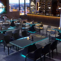 XY meilleur bar personnalisé Table basse bar industriel vent clair bar KTV Pub musique Western Restaurant Table et chaise combinaison