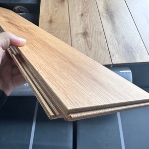 Suelo de <span class=keywords><strong>Madera</strong></span> Maciza de <span class=keywords><strong>Roble</strong></span> Europeo para Interiores, 18 mm, Acabado Mate, <span class=keywords><strong>Madera</strong></span> Real, Varios Estilos, Suelo de <span class=keywords><strong>Roble</strong></span> <span class=keywords><strong>Blanco</strong></span> para Sala de Estar - Product Image 2