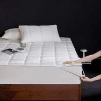 Matelas Pliant Haut de Gamme pour Hôtels, Matelas Doux Matelassé Toutes Saisons en Coton Rembourré Antibactérien Sain, Taille Queen, Vente en Gros Fabricant