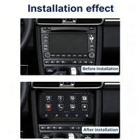 Écran tactile capacitif Android 8 pouces pour Porsche 911/Boxster 2004-2011 GPS CarPlay Stéréo MP3 USB Navigation vidéo