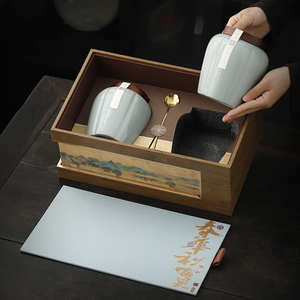 Custom invito di lusso scatole di legno per regali in legno e <span class=keywords><strong>scatola</strong></span> di bambù con coperchio fabbricazione di piatti portacandele in ceramica - Product Image 5