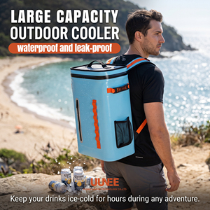 Sac à dos isotherme personnalisé de 25 L pour 36 canettes, imperméable, anti-fuite, à parois souples en TPU, pour le vin et la bière, idéal pour la randonnée, le camping et les pique-niques - Product Image 5
