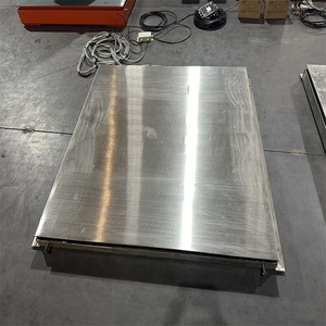Tùy chỉnh Sàn thép không gỉ quy mô 1200x1200mm cho thực phẩm liên hệ với mức độ gỉ bằng chứng nền tảng quy mô 500kg 1000kg với CE - Product Image 4