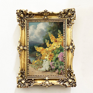 Châu Âu Retro cứu trợ sáng tạo ảnh cưới hình ảnh khung nhựa treo tường trang trí khung phong cách hiện đại - Product Image 1