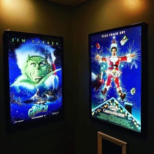 Cadre publicitaire mural en aluminium avec panneau acrylique, cadre à clipser, boîte à lumière LED rétroéclairée, grandes boîtes à lumière de cinéma - Product Image 5