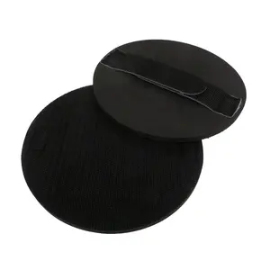 148Mm Tay Màu Đen Sanding Khối Móc Và Vòng Lặp EVA Sanding Pad Ma Thuật Khóa Mài Đĩa Cho Đánh Bóng