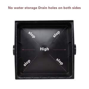 Bac de récupération pour gouttière, version améliorée, 12 pouces x 12 pouces, extensions de gouttière avec <span class=keywords><strong>tuyau</strong></span> <span class=keywords><strong>flexible</strong></span> - Product Image 5