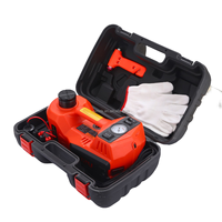 Cric hydraulique portable 5 tonnes en acier – Kit d'outils de réparation automobile d'urgence