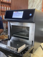 Four commercial à cuisson rapide en acier inoxydable Smart Turbo Chef pour une utilisation dans les restaurants et les chaînes de magasins