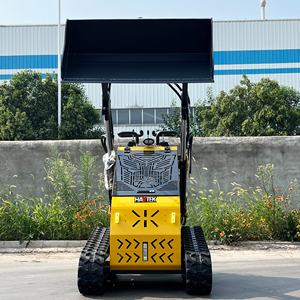 미니 스키드 스티어 로더 유로 5 CE EPA 중국산 과수원 및 농장용 소형 오거 로더 미니 바퀴 달린 스키드 스티어 로더 - Product Image 4