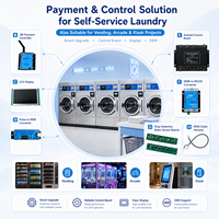 Solution de paiement et de contrôle en libre-service pour les distributeurs automatiques, les machines à laver, les bornes d'arcade et les kiosques