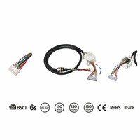 تسخير الأسلاك PTFE/النايلون للاستخدام الصناعي الإلكتروني 44/37/26/25/15/9P IDc 8p VGA 9/15p M8/12 RJ11/45 PTFE/Nylon