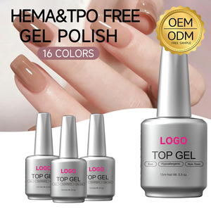 มาตรฐานยุโรปปี 2026 โรงงานผลิตยาทาเล็บ Hema&Tpo Free สำหรับมืออาชีพ แจกตัวอย่างฟรี ยาทาเล็บเจลยูวี 15 มล. สีผสมสำหรับร้านทำเล็บ - Product Image 1