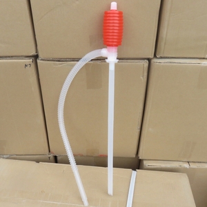 Pompe à siphon manuelle; Pompe de transfert à siphon standard pour tondeuse à gazon et pompage manuel de l'huile, de l'<span class=keywords><strong>essence</strong></span> et de l'<span class=keywords><strong>essence</strong></span> - Product Image 1