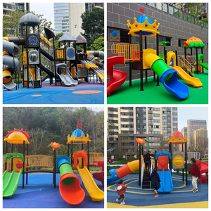 Dalam stok pengiriman cepat dirancang secara independen dan diproduksi meluncur peralatan anak-anak anak-anak bermain luar ruangan memanjat bingkai - Product Image 6