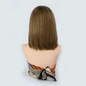 Peluca de Cabello Humano Europeo con Encaje Completo 13X4, Base Mono, sin Pegamento, con Línea de Cabello Natural y Reflejos Rubios - Product Image 5