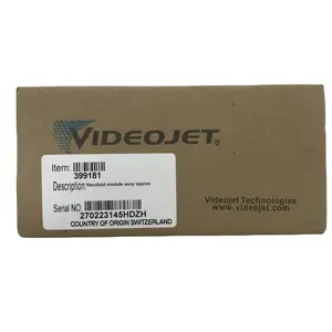 Originele Nieuwe Videojet 1000 Serie Ventiel Module Spruitstuk Module Assy Spares Sp399181 Voor Videojet Cij Inkjet Printer