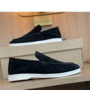 Scarpe da <span class=keywords><strong>uomo</strong></span> Casual da donna in pelle scamosciata con tendine di mucca morbide Sole da Jogging mocassini taglie forti per il commercio estero - Product Image 2