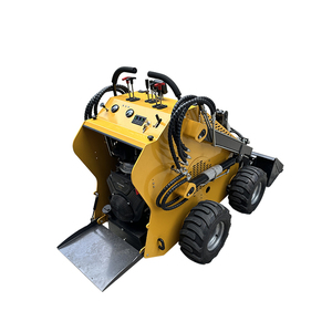 شاحنة صغيرة بتوجيه انزلاقي صينية معتمدة من الاتحاد الأوروبي <span class=keywords><strong>CE</strong></span> EURO5 محرك ديزل زاحفة بعجلات مسار صغير التوجيه الانزلاقي مع مسار - Product Image 3