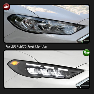 TYPY for 2017-2021 Ford Mondeo <b>headlight</b> Mustang-style <b>LED</b> lens with daytime running lights and sequential turn signals - Product Image 3
