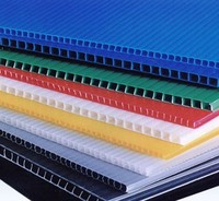 Panneaux en plastique ondulé avec âme en PP Corex, feuilles légères sur mesure, antistatiques et stabilisées aux UV